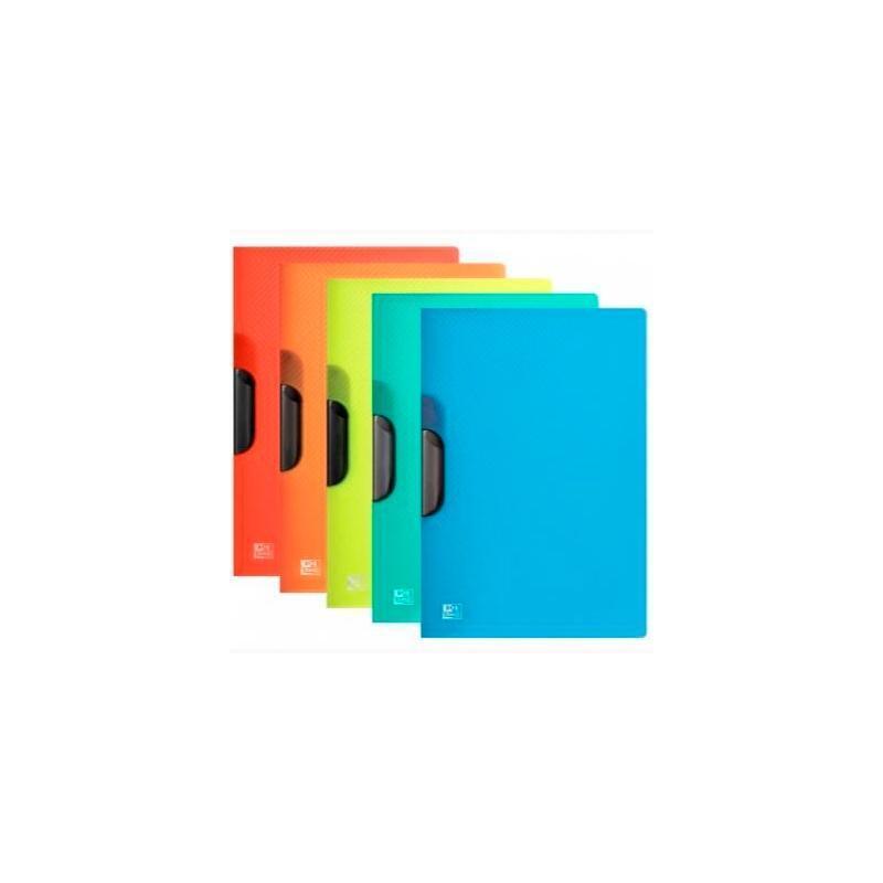 Pack De 10 Unidades Oxford Dossier Pp Urban Pinza Plástico A4 Colores Surtidos