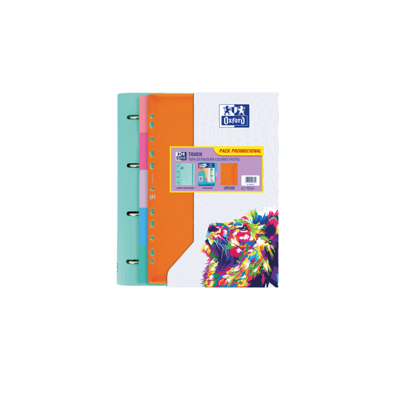 Pack De 10 Unidades Oxford Europeanbinder Oxftch A4+Te Sb+Sep Sur - Carpeta De Tamaño A4 - Incluye Separadores Y