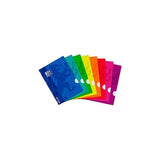 Pack De 10 Unidades Oxford Libreta Grapada Openflex 48h A4 4x4mm Tapa De Plástico C/Surtidos