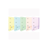 Pack De 10 Unidades Oxford Live & Go Carpeta 4 Anillas 35mm Europeanbinder A4+ Polyfoam C/Recambio 1 Línea C/Surtidos Pastel