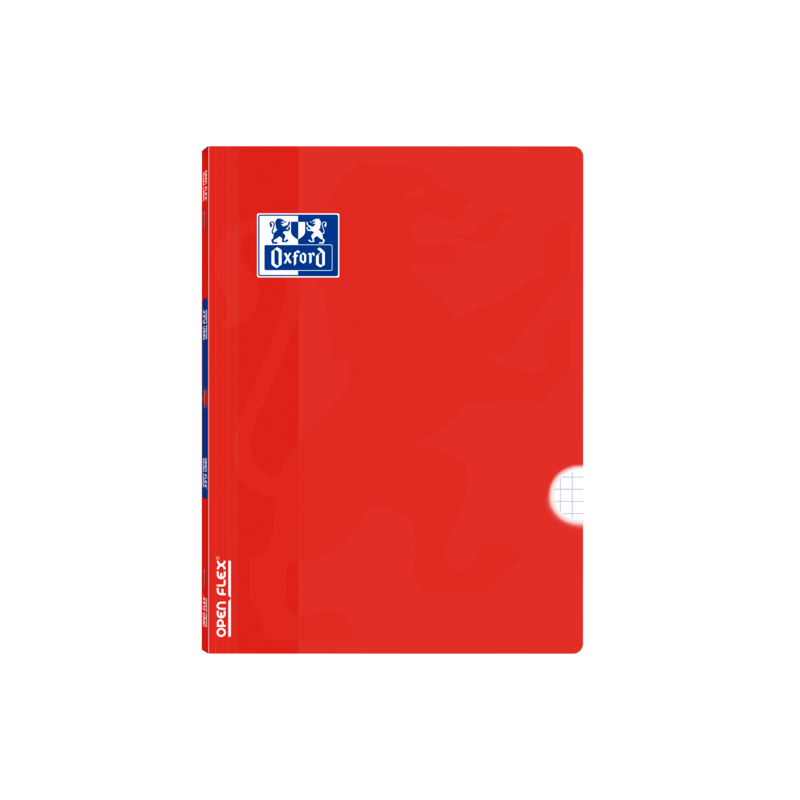 Pack De 10 Unidades Oxford School Classic Openflex A4 - Tapa De Plastico Resistente - Libreta Grapada 4x4 Con Margen -