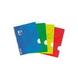 Pack De 10 Unidades Oxford School Classic Openflex A5 - Tapa De Plastico - Libreta Grapada - Liso - 48 Hojas - Colores