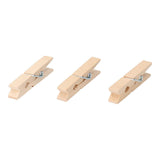 Pack De 10 Unidades - Pack 24 Pinzas De Madera 7cm Edm
