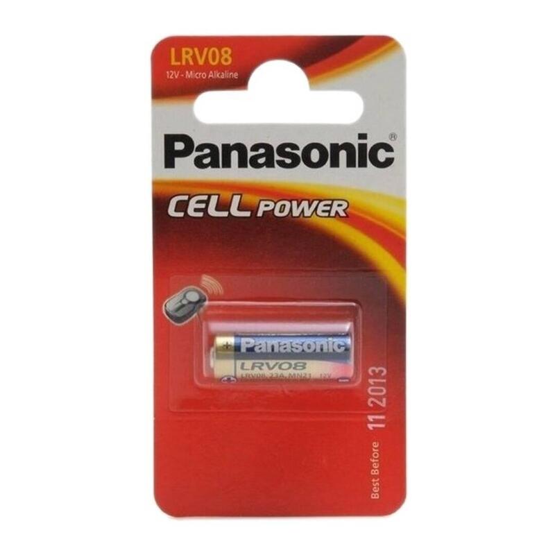Pack De 10 Unidades Panasonic Pila Alcalina Lrv08 Lr23a 12v Blister*1 10 Uds