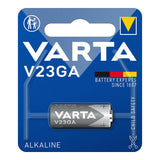 Pack De 10 Unidades - Pila Alkalina V23ga (23a) 12v Varta Para Mando A Distancia (Blister 1 Unid.) Ø10,3x28,5mm