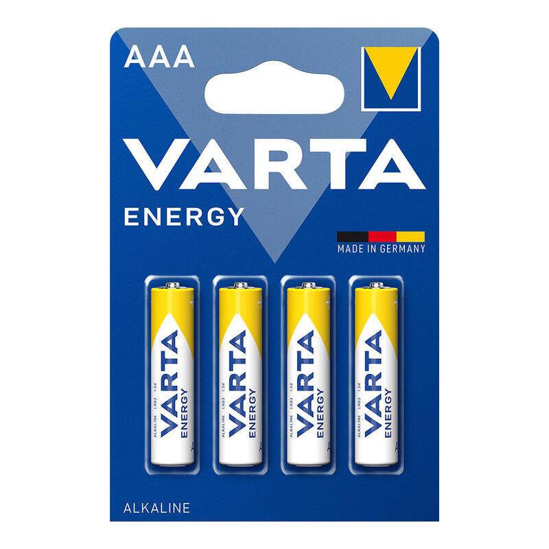 Pack De 10 Unidades - Pila Varta Aaa - Lr03 "Energy Value Pack" (Blister 4 Unid.) Ø10,5x44,5mm
