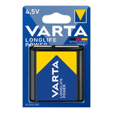Pack De 10 Unidades - Pila Varta Alkalina Longlife Power 3lr12 (Blister 1 Unid.) 62x22x67mm