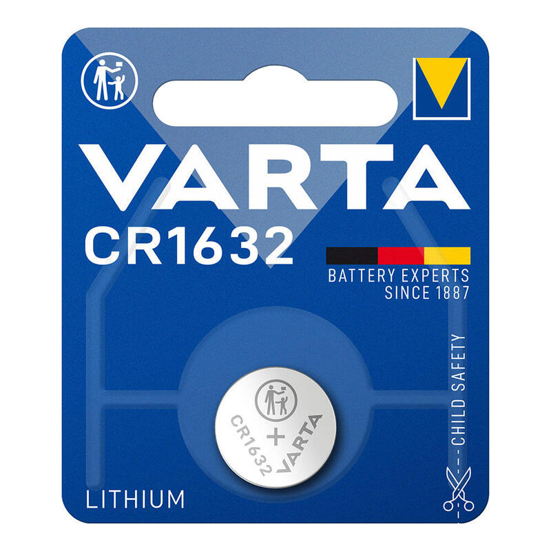 Pack De 10 Unidades - Pila Varta Lithium Cr1632 3v (Blister 1 Unid.) Ø16x3,2mm
