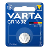 Pack De 10 Unidades - Pila Varta Lithium Cr1632 3v (Blister 1 Unid.) Ø16x3,2mm