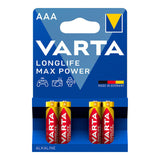 Pack De 10 Unidades - Pila Varta Longlife Max Power Aaa - Lr03 (Blister 4 Unid.) Ø10,5x44,5mm