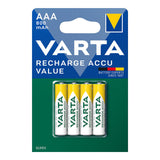 Pack De 10 Unidades - Pila Varta Recargable Accu Aaa - Lr03 800ma (Blister 4 Unid.) Ø10,5x44,5mm
