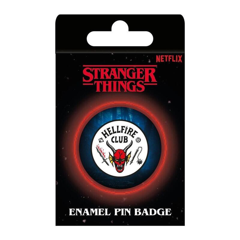 Pack De 10 Unidades - Pin Hellfire Club Stranger Things 5