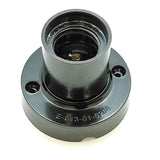 Pack De 10 Unidades - Portalámparas Superficie E27 4 A 250 V~ Negro Ø67 X 57 Mm
