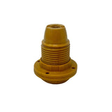 Pack De 10 Unidades - Portalámpras E14 Asf Todo Rosca + 2 Arandelas, Oro Brillante