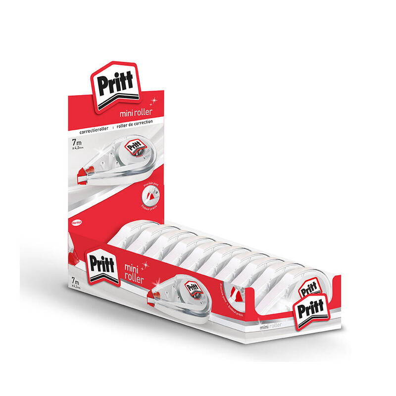Pack De 10 Unidades - Pritt Corrector Mini Roller 4,2mm X 7m 2038183