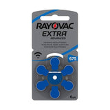 Pack De 10 Unidades Rayovac Pila Audifono Zinc 675ae 1,45v Extra Advanced Mg Blister*6 10 Uds