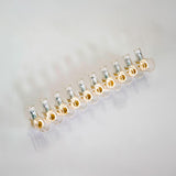 Pack De 10 Unidades - Regleta Ciega Transparente 10 Polos 2,5 Mm²