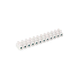 Pack De 10 Unidades - Regleta Conexion 10mm Homologada Blanca Edm