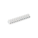 Pack De 10 Unidades - Regleta De Conexion De 2.5mm A 4mm Homologada Blanca Retractilada Edm