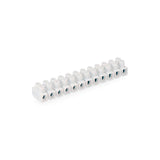 Pack De 10 Unidades - Regleta De Conexion De 2,5mm A 4mm Homologada Blanca