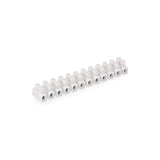 Pack De 10 Unidades - Regleta De Conexion De 4mm A 6mm Homologada Blanca