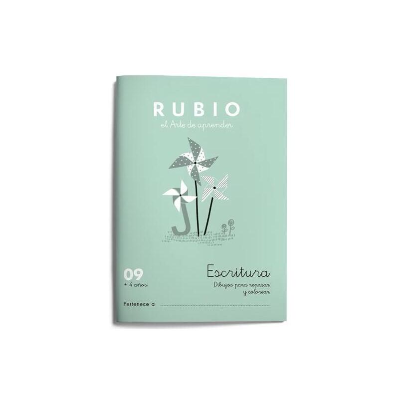 Pack De 10 Unidades Rubio Cuaderno De Escritura 09