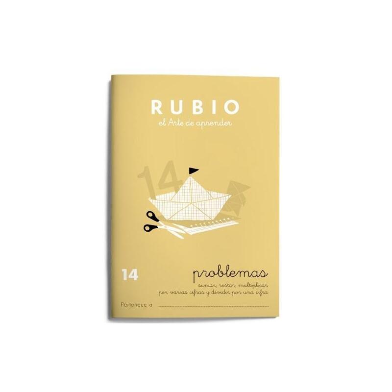 Pack De 10 Unidades Rubio Cuaderno De Problemas Nº 14
