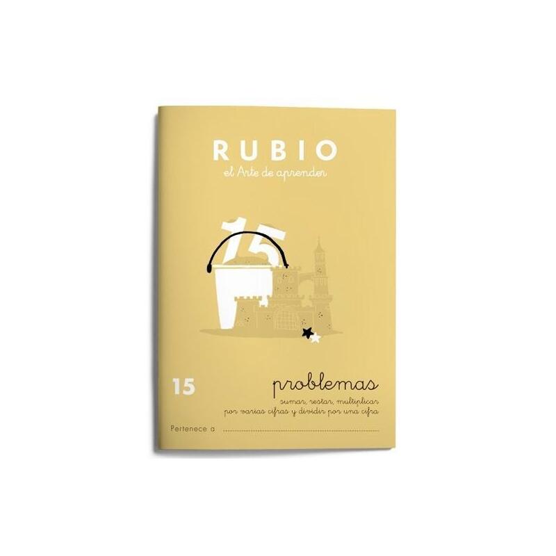 Pack De 10 Unidades Rubio Cuaderno De Problemas Nº 15