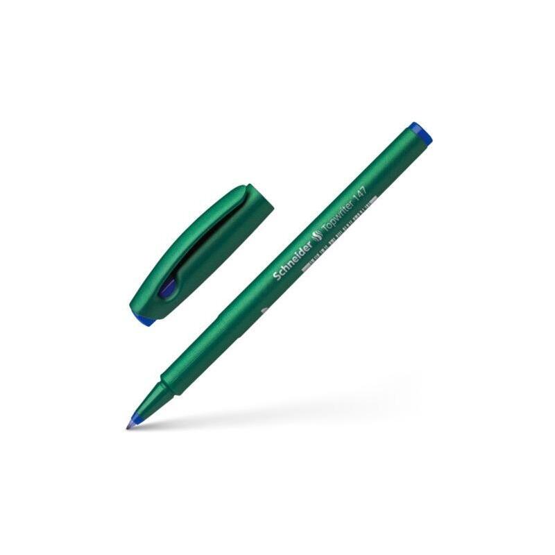 Pack De 10 Unidades Schneider Rotulador Fineliner Topwriter 147 Azul