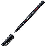 Pack De 10 Unidades Stabilo Ohpen Rotulador Permanente - Punta Fina - Trazo De 0.7mm - Agarre Antideslizante - Tapon Ventilado - Color Negro