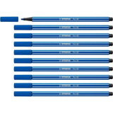 Pack De 10 Unidades Stabilo Pen 68 Rotulador De Punta De Fibra - Trazo De 1mm Aprox. - Tinta Con Base De Agua - Color