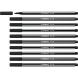 Pack De 10 Unidades Stabilo Pen 68 Rotulador De Punta De Fibra - Trazo De 1mm Aprox. - Tinta Con Base De Agua - Color