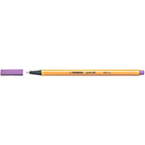 Pack De 10 Unidades Stabilo Point 88 Rotulador De Punta Fina De Fibra - Trazo De 0.4 Mm - Tinta Con Base De Agua - Color Lila Claro