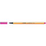 Pack De 10 Unidades Stabilo Point 88 Rotulador De Punta Fina De Fibra - Trazo De 0.4 Mm - Tinta Con Base De Agua - Color Rosa Neon