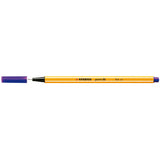 Pack De 10 Unidades Stabilo Point 88 Rotulador De Punta Fina De Fibra - Trazo De 0.4 Mm - Tinta Con Base De Agua - Color Violeta