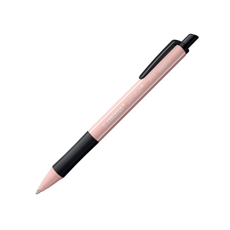 Pack De 10 Unidades Stabilo Pointball Naturecolors Wildflower Boligrafo Retractil - Trazo 0.5mm - Hecho Con 87%