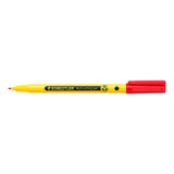 Pack De 10 Unidades Staedtler 307 Noris Writing Pen Rotulador De Punta Fina - Trazo 0.6mm Aprox - Tinta Base De Agua -