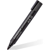 Pack De 10 Unidades Staedtler Lumocolor 352 Rotulador Permanente - Punta Redonda - Trazo 2mm Aprox. - Capuchon Con Clip - Secado Rapido - Color Negro