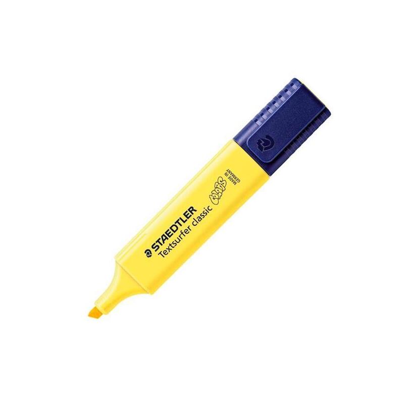Pack De 10 Unidades Staedtler Marcador Fluorescente Textsurfer Classic Pastel Amarillo