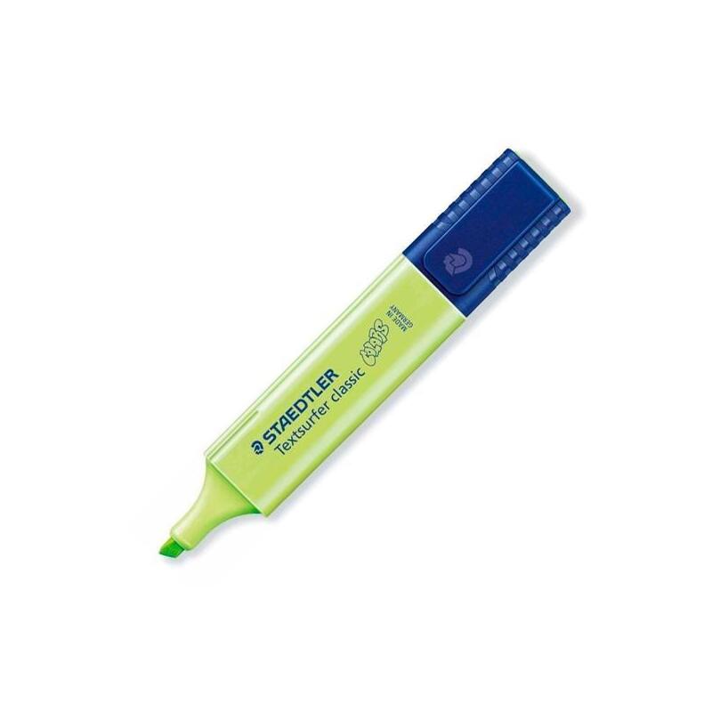 Pack De 10 Unidades Staedtler Marcador Fluorescente Textsurfer Classic Pastel Verde