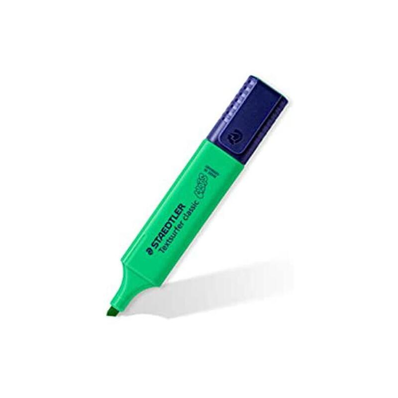 Pack De 10 Unidades Staedtler Marcador Fluorescente Textsurfer Classic Verde Intenso