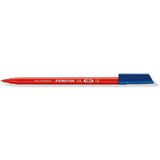 Pack De 10 Unidades Staedtler Noris 326 Rotulador De Punta Fina - Trazo 1mm Aprox - Tina Base De Agua - Color Rojo