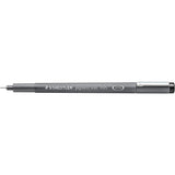 Pack De 10 Unidades Staedtler Pigment Liner 308 Rotulador Calibrado - Trazo 0.05mm - Secado Rapido - Color Negro