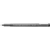 Pack De 10 Unidades Staedtler Pigment Liner 308 Rotulador Calibrado - Trazo 0.1mm - Secado Rapido - Negro