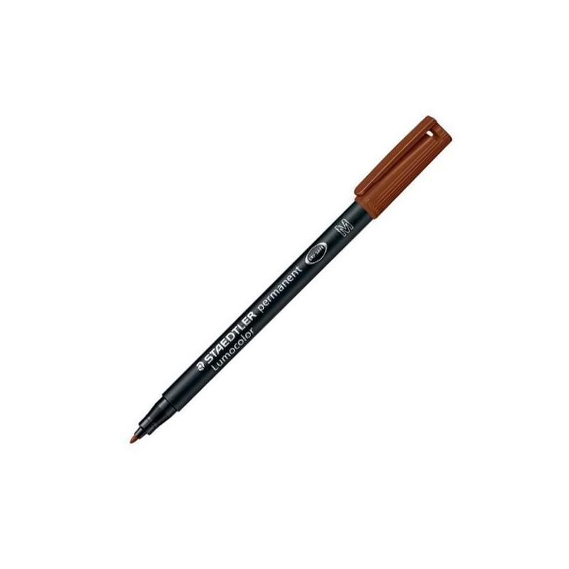 Pack De 10 Unidades Staedtler Rotulador Permanente Lumocolor 317-7 M Marron