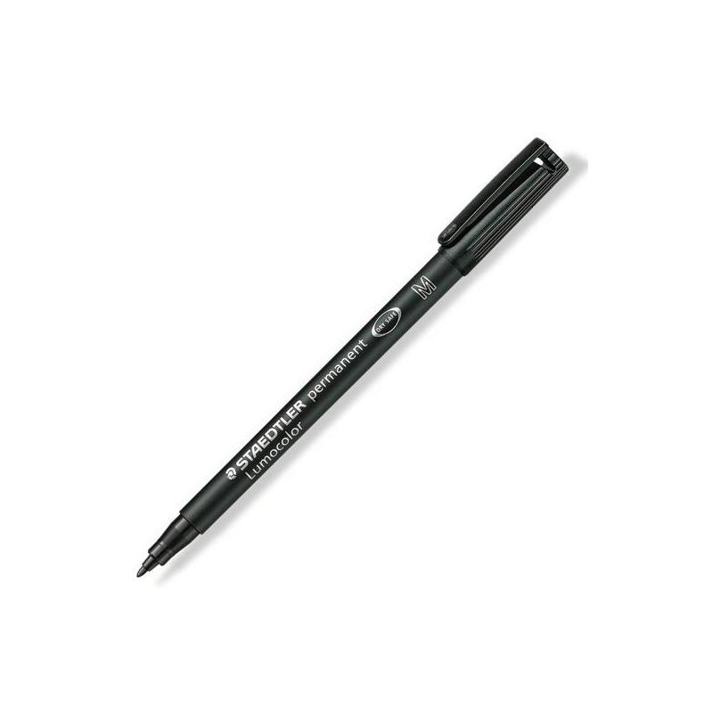 Pack De 10 Unidades Staedtler Rotulador Permanente Lumocolor 317-9 M Negro