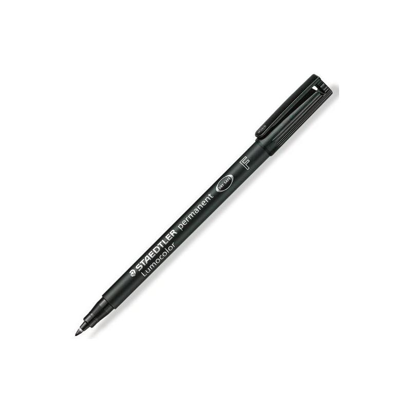 Pack De 10 Unidades Staedtler Rotulador Permanente Lumocolor 318-9 F Negro