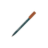 Pack De 10 Unidades Staedtler Rotulador Permanente Lumocolor 318 F Marrón