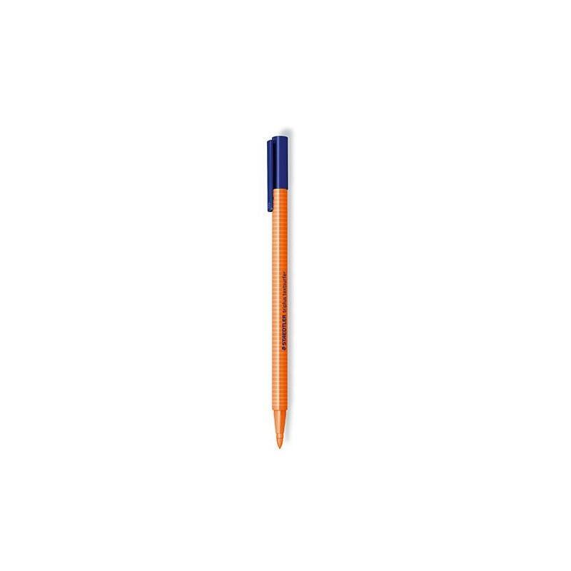 Pack De 10 Unidades Staedtler Triplus Textsurfer 362 Rotulador Fluorescente - Punta Biselada 1 - 4mm Aprox - Tinta Base De Agua - Color Naranja