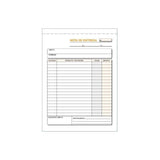 Pack De 10 Unidades Talonario Entregas Cuarto Natural